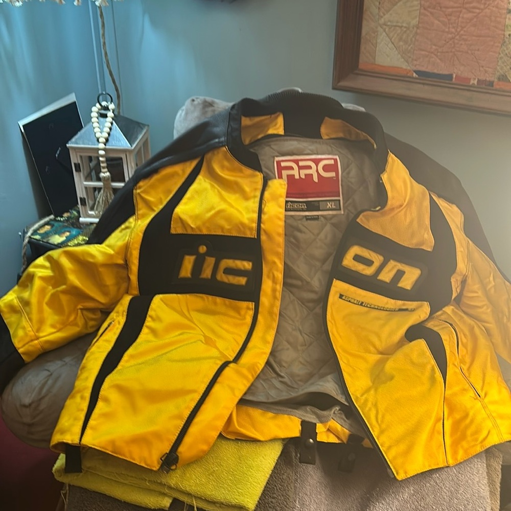 Riding jacket. Padding and  insert attached but removable